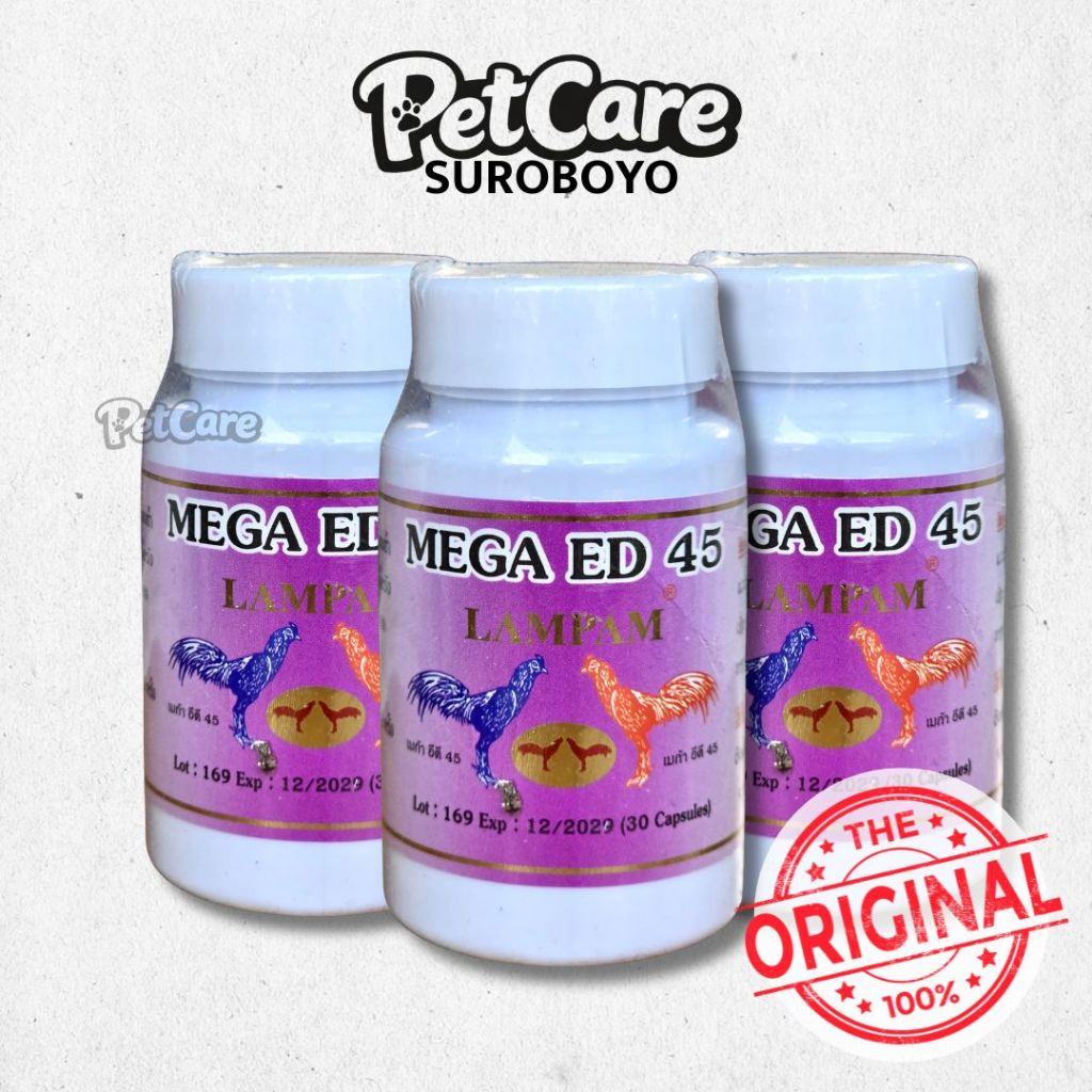 Mega ED 45 Lampam Obat Luka Dalam | Lampam MegaED45
