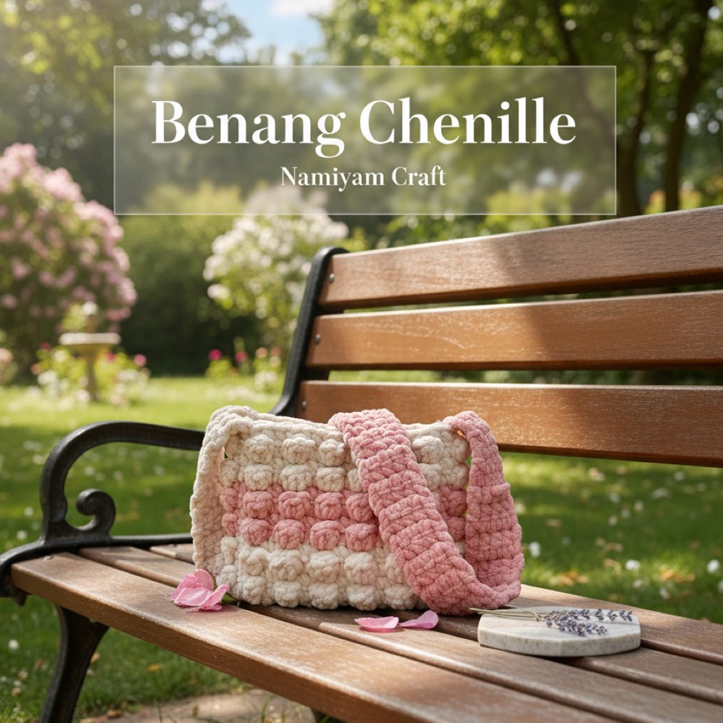 Benang Rajut Chenille | Benang Rajut Handuk | Chunky Yarn
