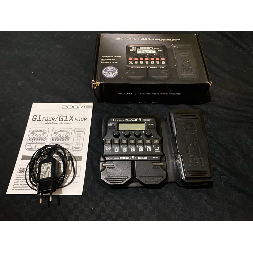 Efek Gitar Zoom G1X Four