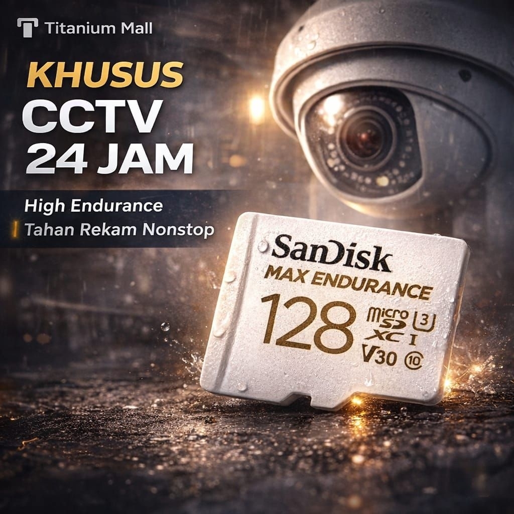 SanDisk Max Endurance MicroSD CCTV Dashcam Tahan Lama High Endurance Memory Card
