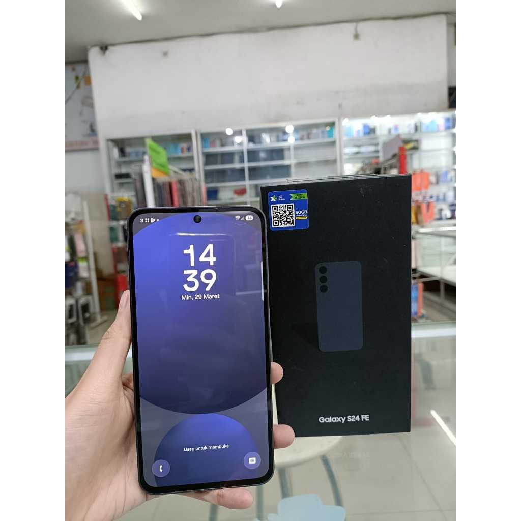 SAMSUNG GALAXY S24FE 8/256 SECOND S24 FE 8 256 RAM 8GB INTERNAL 256GB SEKEN