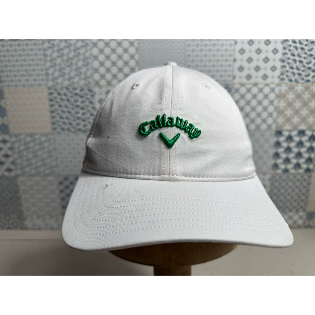 Topi Second Brand Branded Putih Callaway Original Full Tag Furing