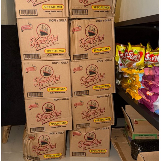 1 DUS KOPI KAPAL API (12) RENCENG