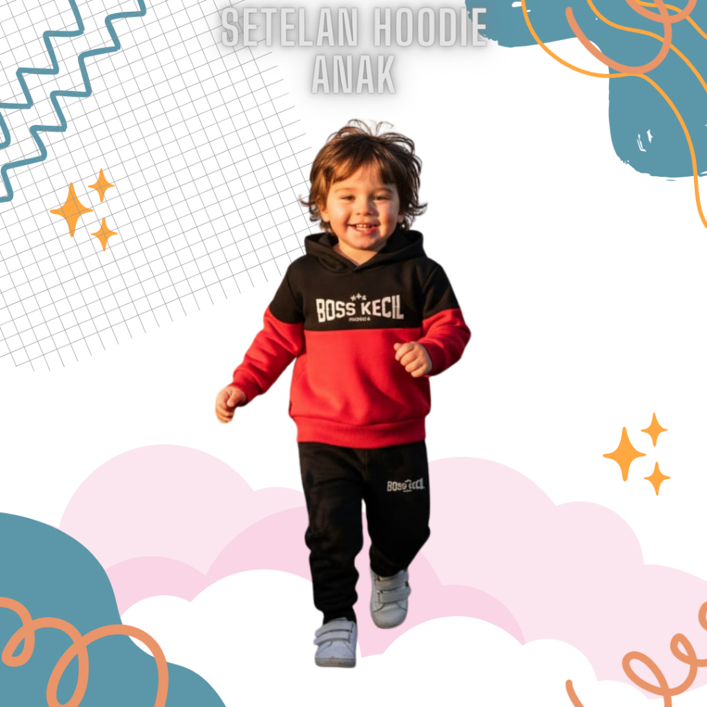 One Set Sweater Anak Outfit Premium Usia 1-6 Tahun