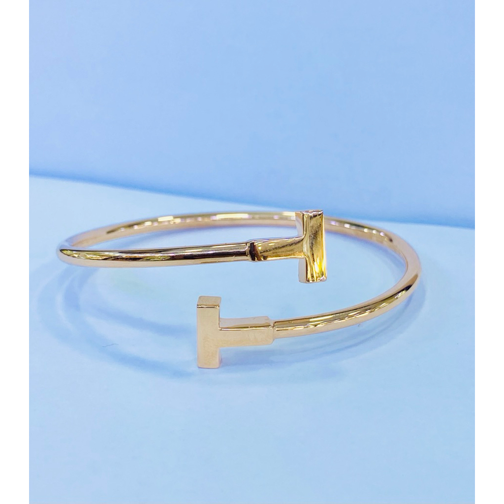 Gelang bangle tiffany 750/17k