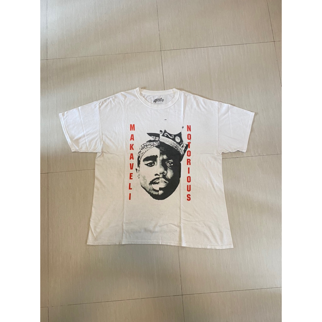 vintage t shirt hip hop tupac x biggie