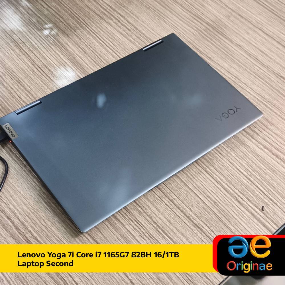 Lenovo Yoga 7i (2-in-1) Core i7 1165G7 82BH 16GB/1TBSSD Laptop Second Touchscreen, Engsel 360 deraja