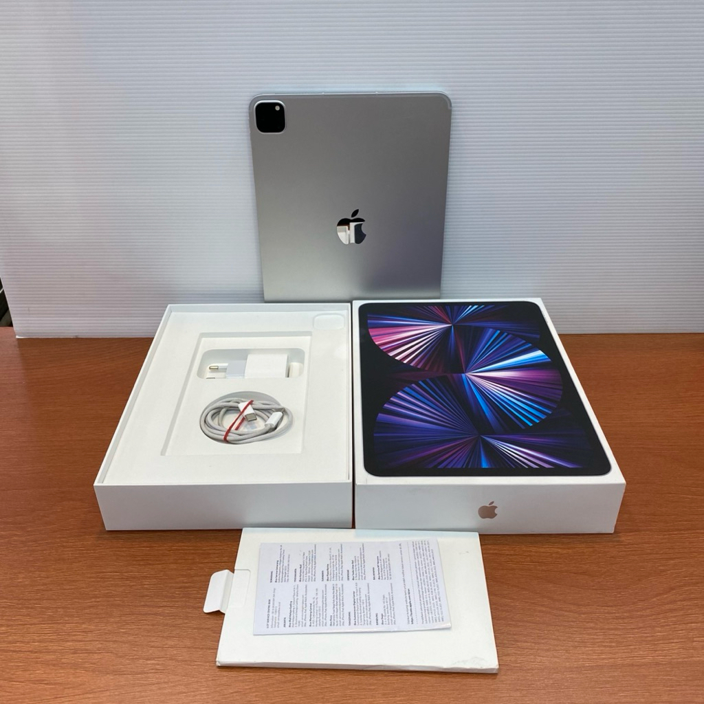 Second iPad Pro 11 inch M1 256GB (2021) Wifi Cell Bekas Resmi iBox