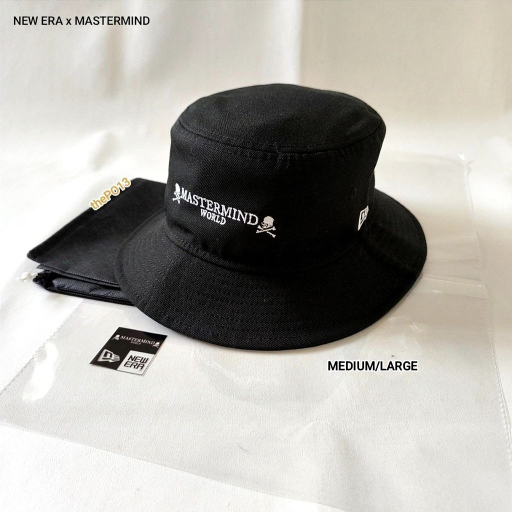 NEW ERA X MASTERMIND MMJ BUCKET HAT BLACK SS24 AUTHENTIC 100% BRAND NEW