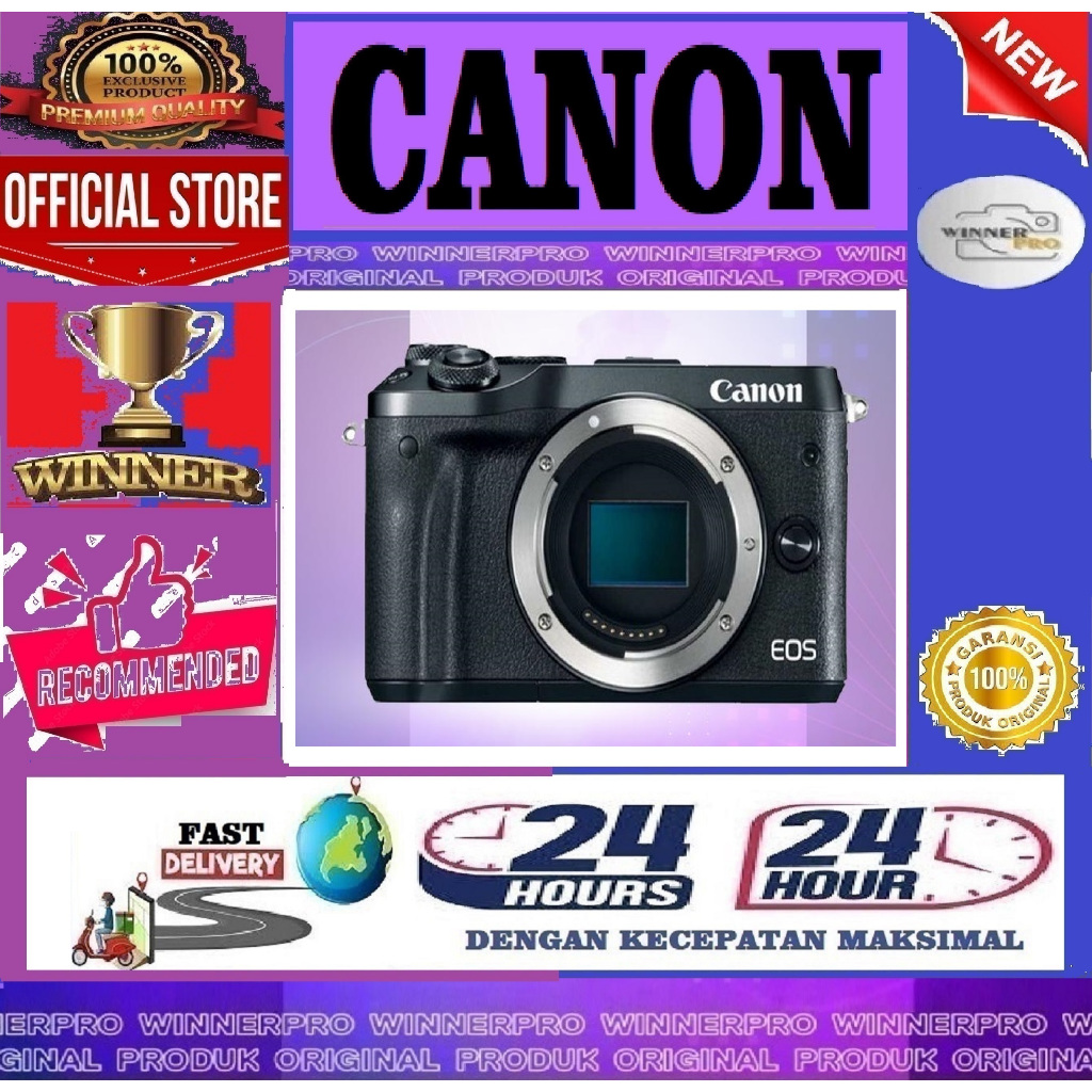 Kamera Canon EOS M6 Body Only