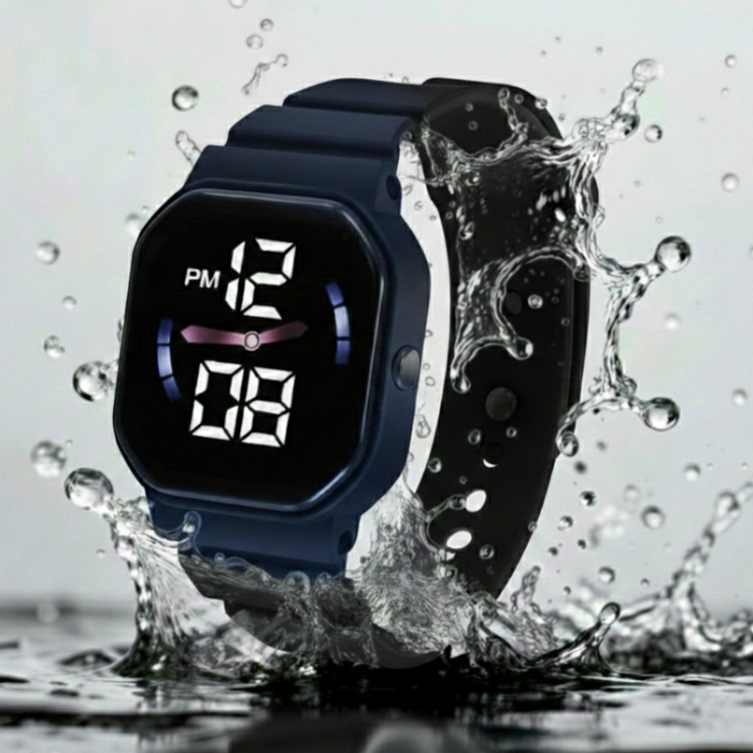 Jam Tangan Anak Laki-Laki Digital Led Anti Air Keren