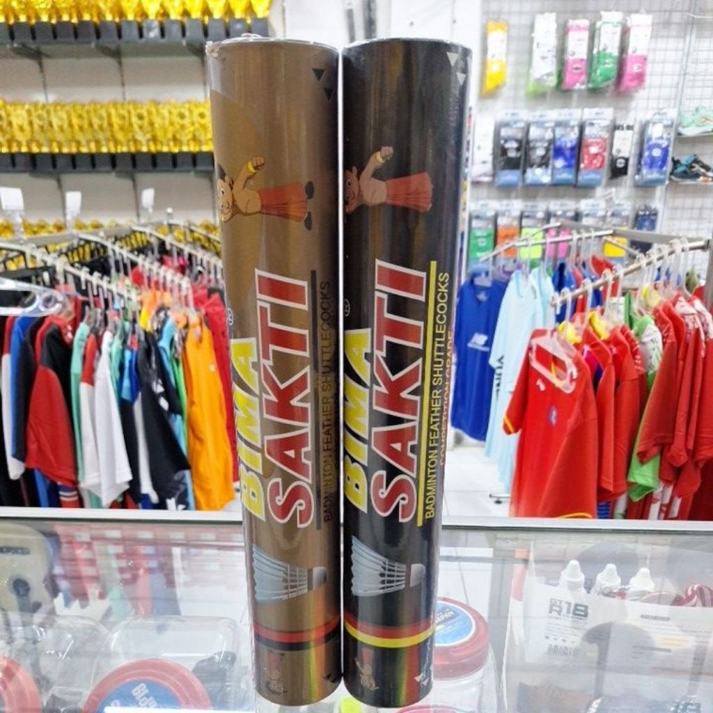 BOLA BADMINTON BIMA SAKTI GOLD / BOLA BULUTANGKIS BIMA SAKTI HITAM / SHUTTELCOCKS BIMA SAKTI
