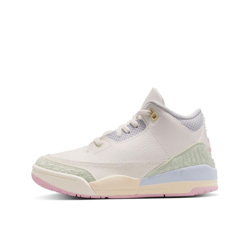 Nike Air Jordan 3 Retro OG Kids Sail Aura Original