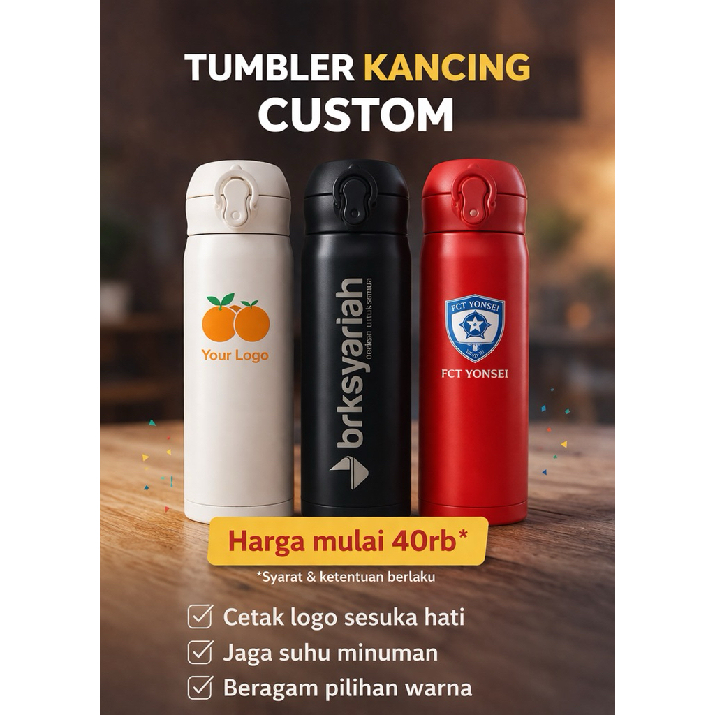 tumbler custom/tumbler kancing/tumbler niagara