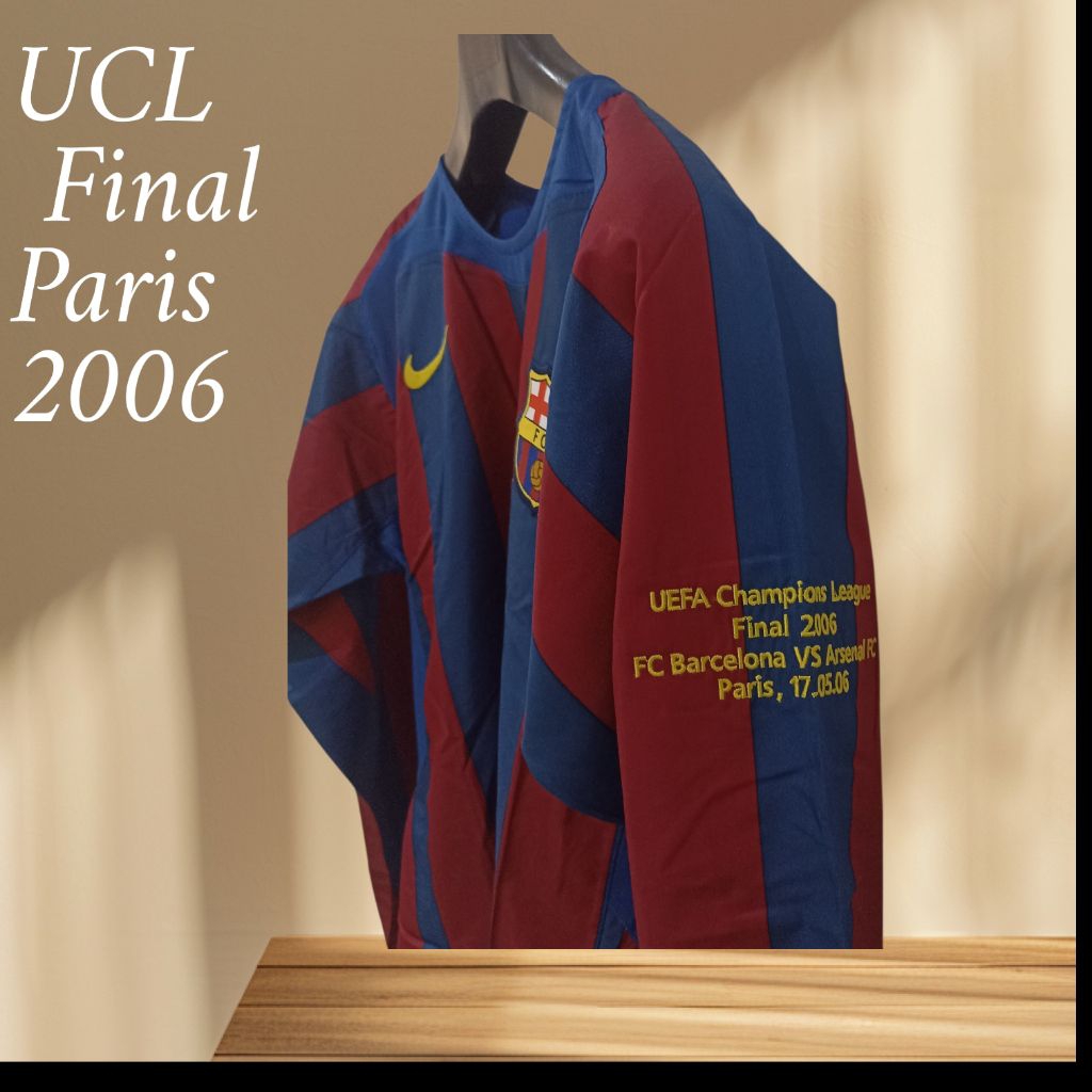 Jersey Barca UCL Final Paris 2006