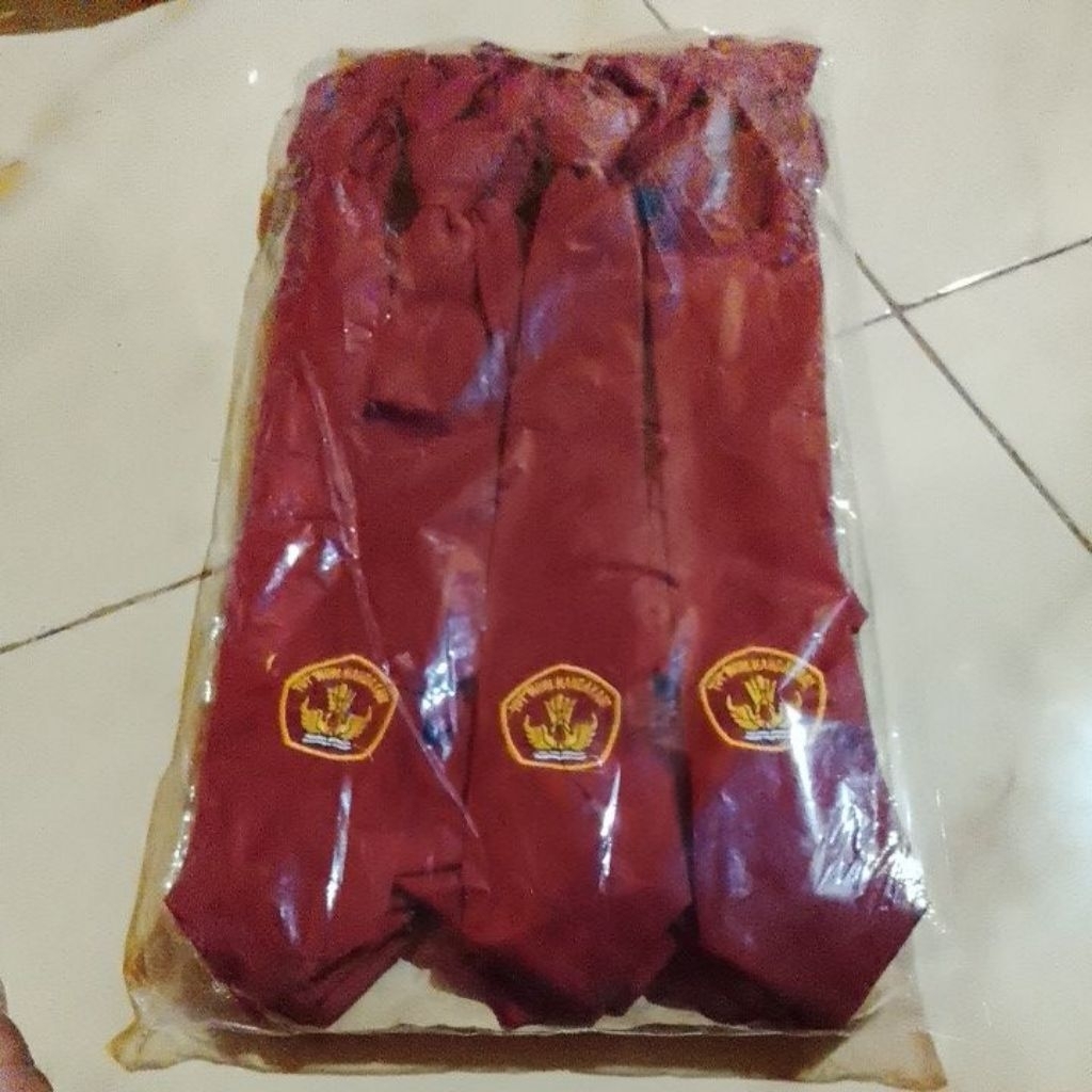 Dasi SD panjang bordir