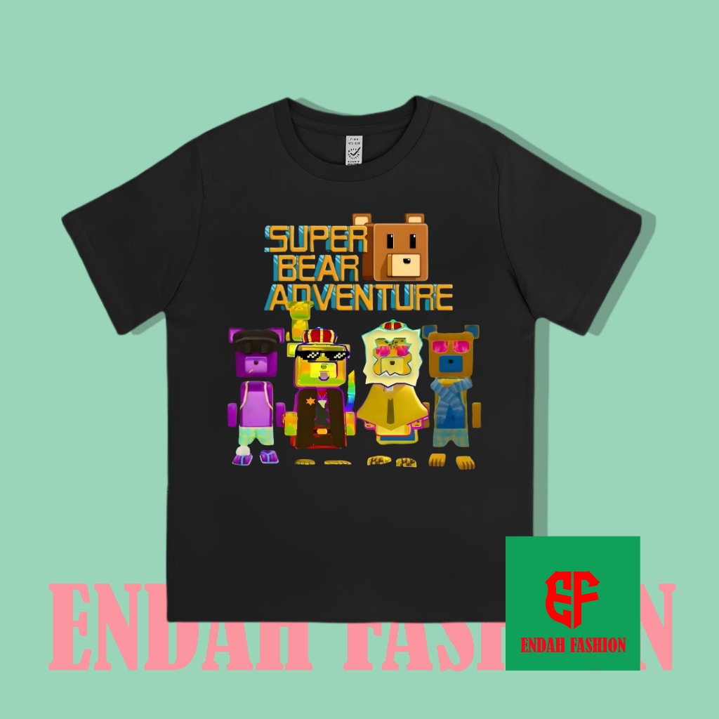 KAOS ANAK SUPER BEAR ADENTURE VIRAL GAME