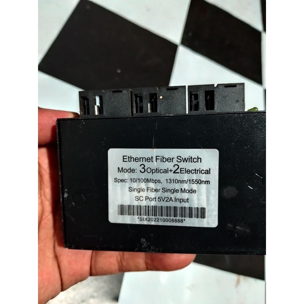 media konverter 2 LAN 3 FO, termurah