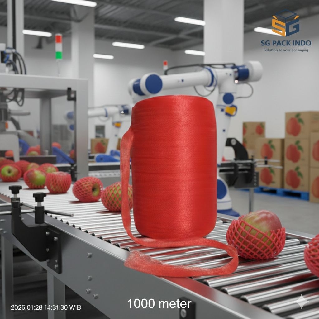 POLYNET / JARING BUAH MERAH 1000 METER 1roll