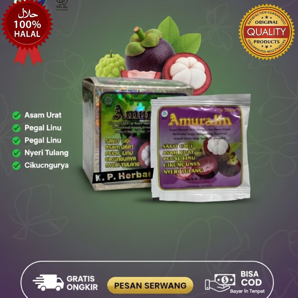 ekstrak kulit manggis dan daun sirsak