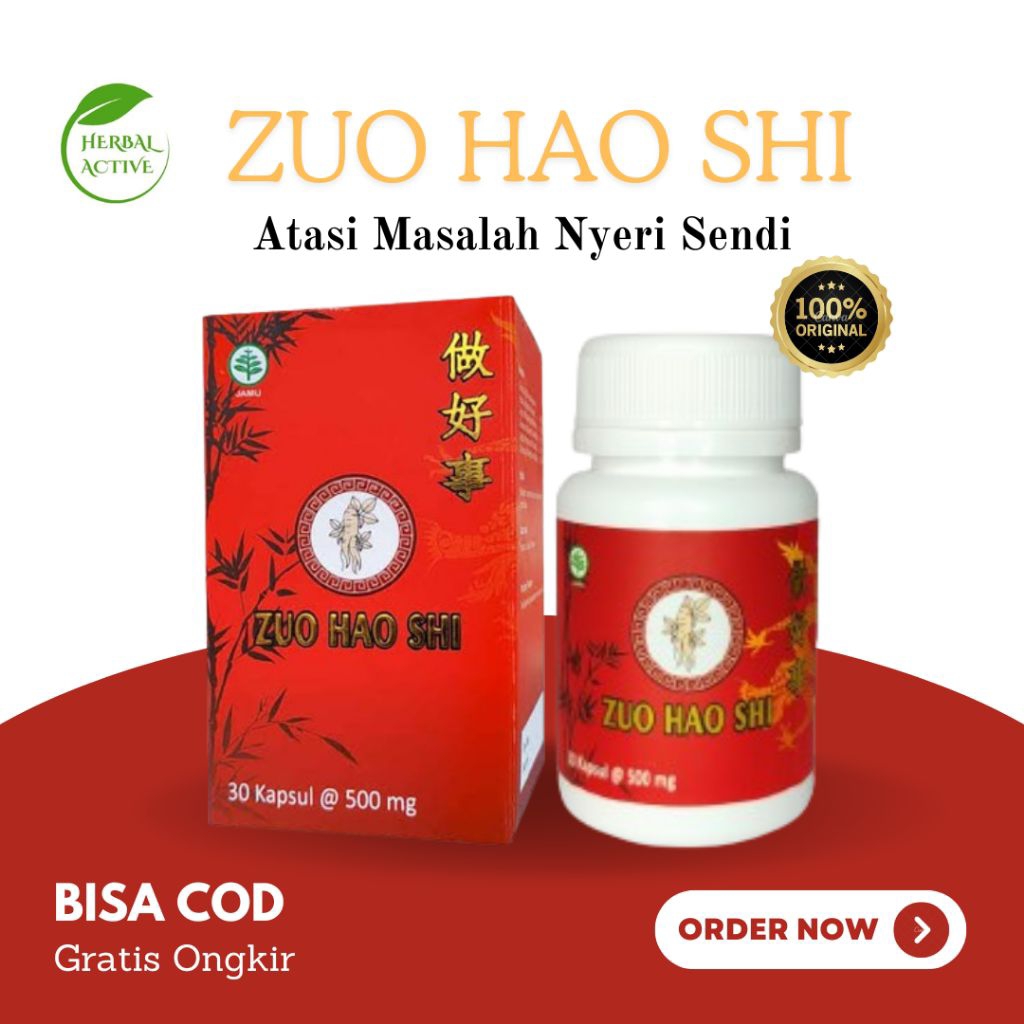 Zuo Hao Shi - Obat Cina Herbal Atasi Saraf kejepit