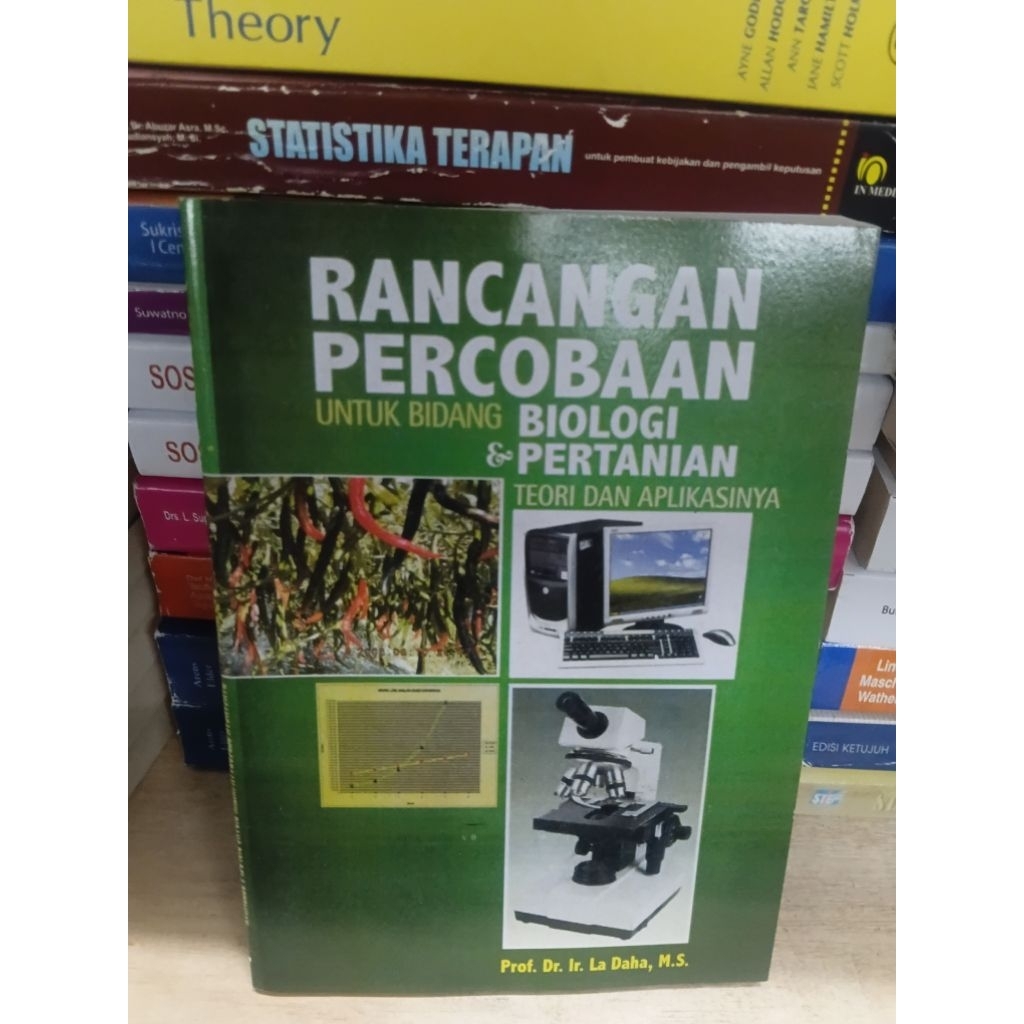 RANCANGAN PERCOBAAN UNTUK BIDANG BIOLOGI dan PERTANIAN