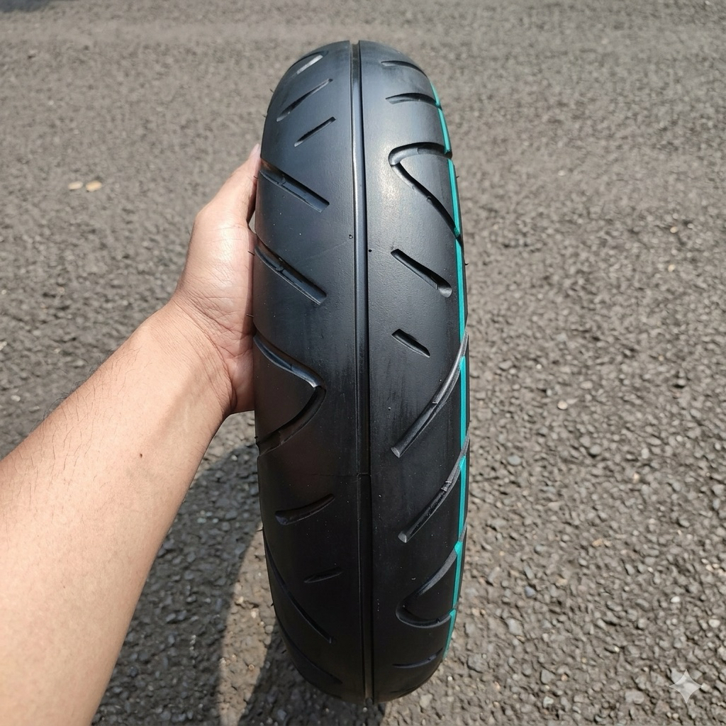 Ban motor second scoopy 100/80 ring 12 tubeles