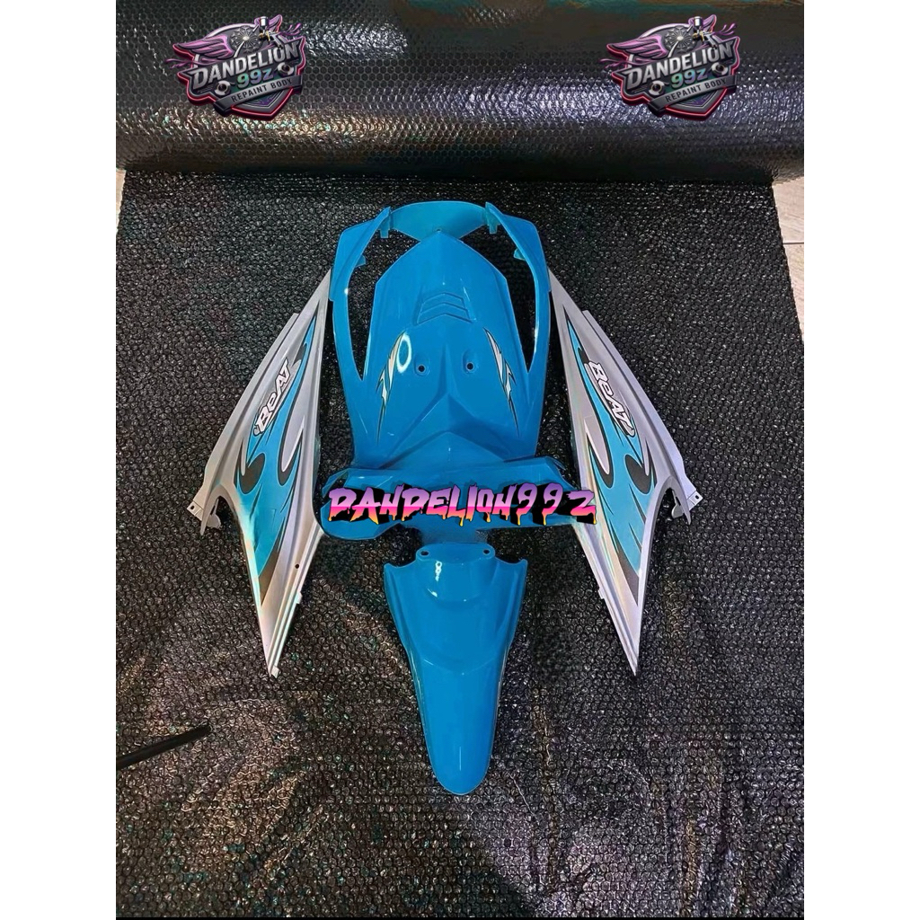 Full Body Halus Beat Karbu Vietnam Biru Muda Silver