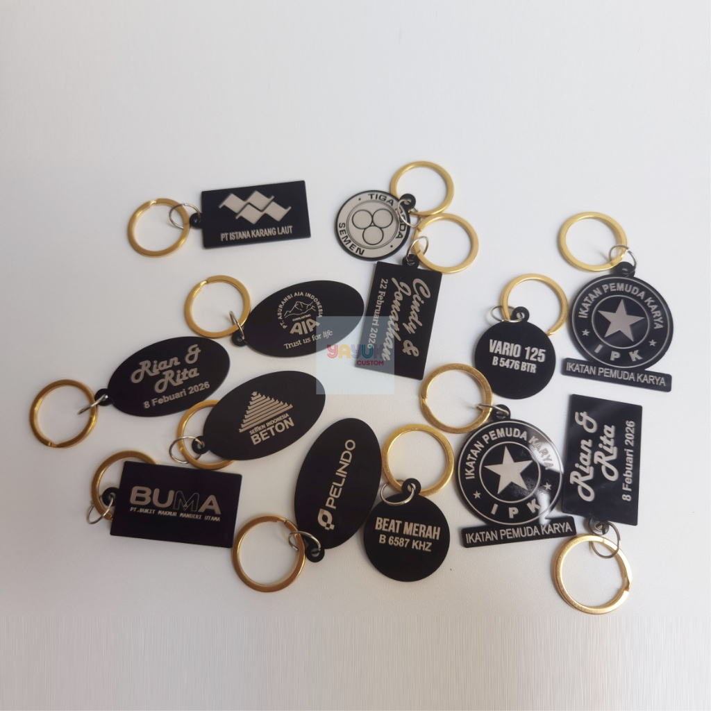 Gantungan Kunci, Gantungan Kunci Akrilik, Gantungan Kunci Acrylic, Gantungan Kunci Custom, Ganci, Ga