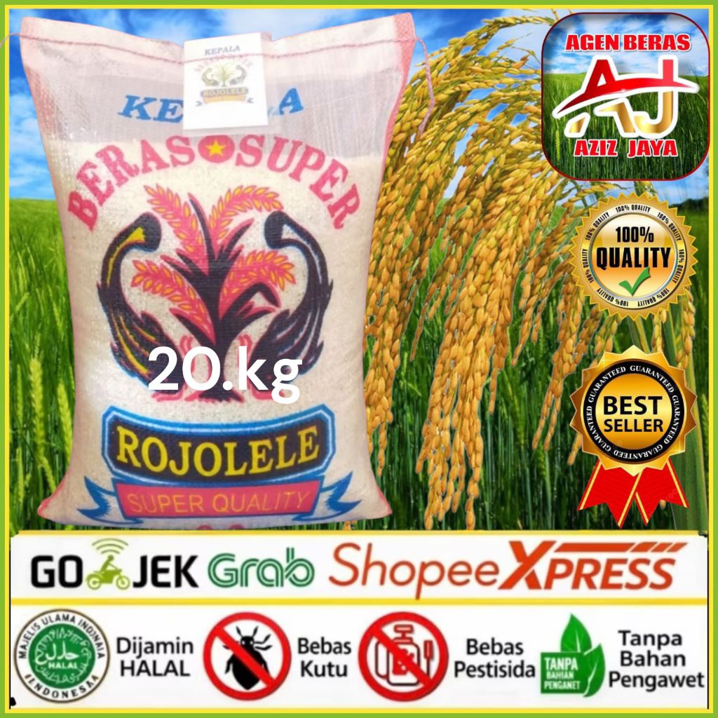 Beras ROJO LELE Super Quality 20.kg