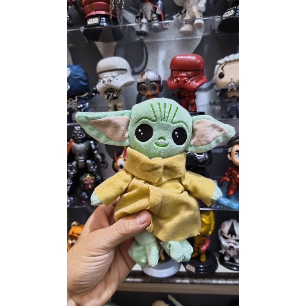 boneka Galerie Star Wars Baby Yoda Grogu Doll Mandalorian Plush Toy Alien Tim Lucas P1