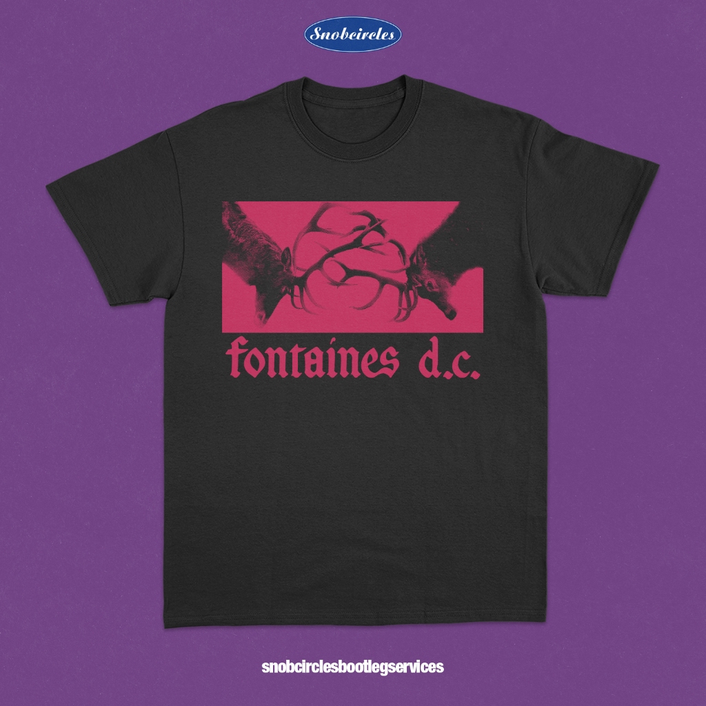 Kaos Band FONTAINES DC - SKINTY FIA T-Shirt Baju Band