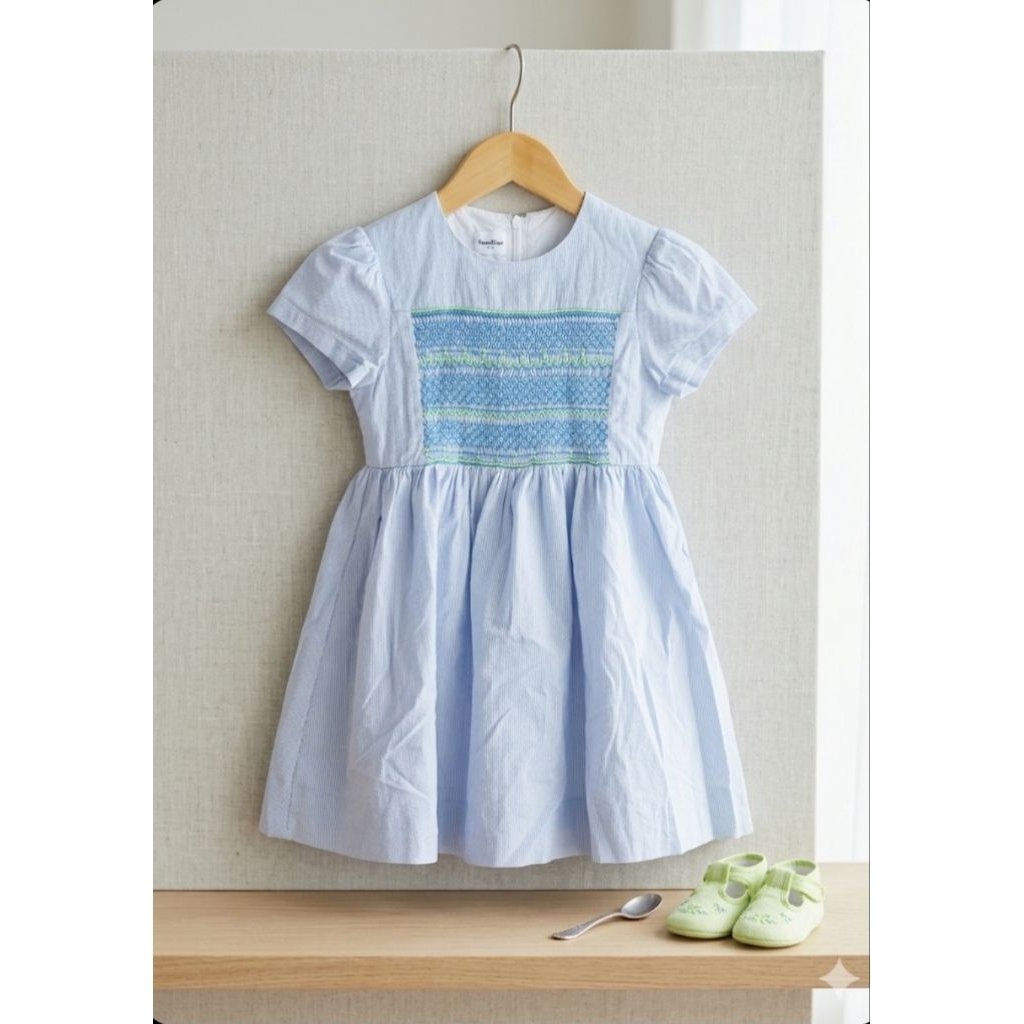 smocked dress familiar