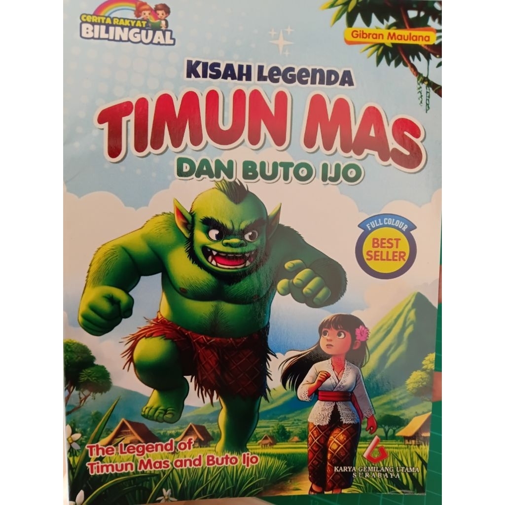 Buku Kisah Legenda Timun Mas