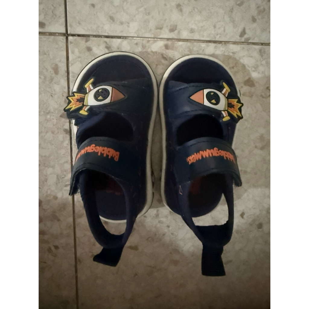 preloved - Sandal Bubble Gummers ukuran 21 untuk anak bayi, bisa bunyi