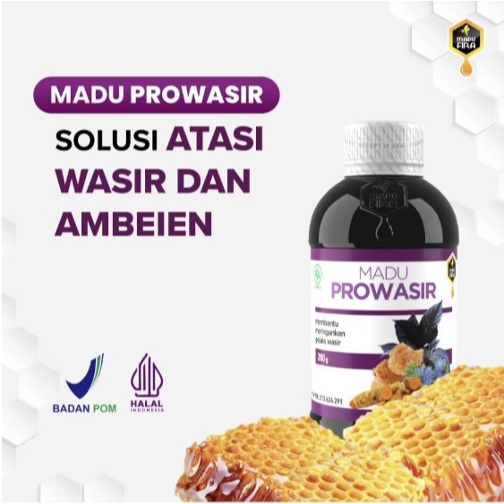 Prowasir Herbal Madu Obat Ambeien Alami Terpercaya