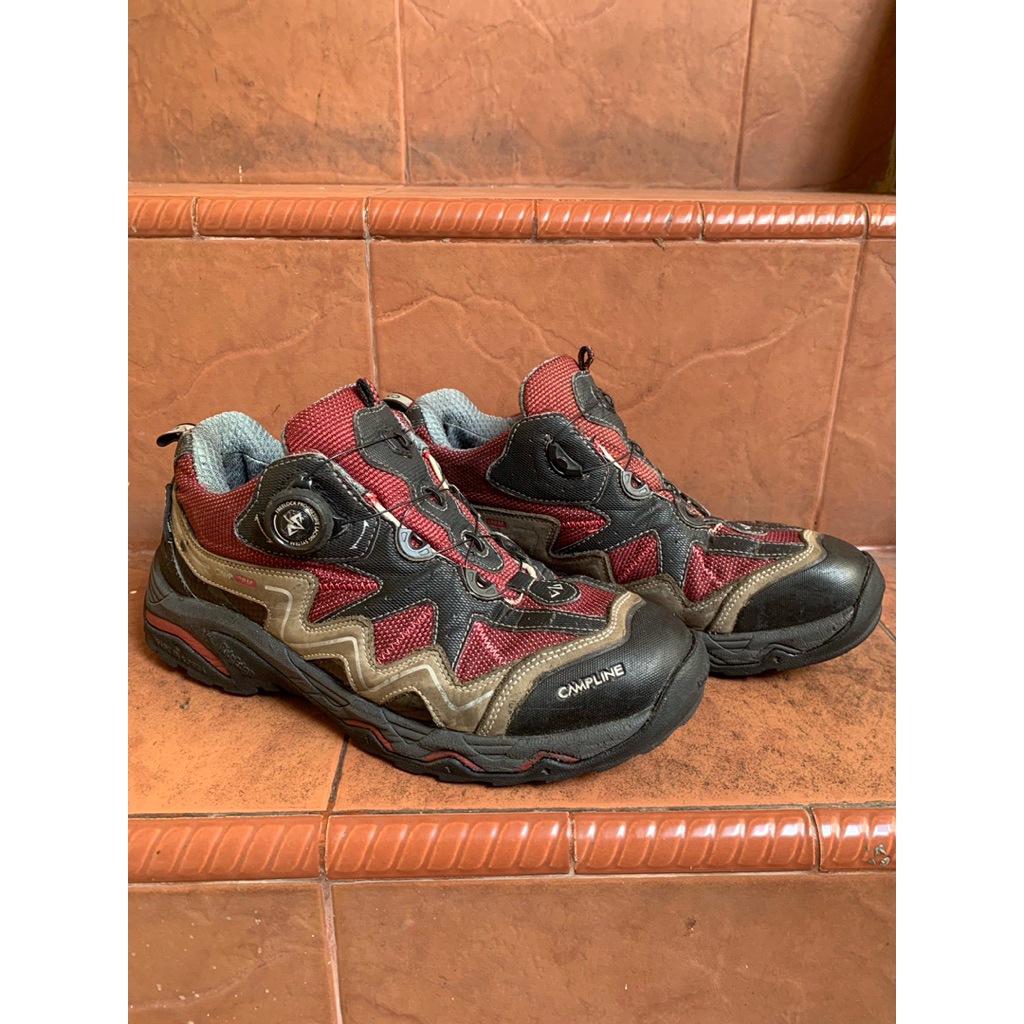 Sepatu Hiking Pria Campline Freelock GoreTex Size 42.5 Original