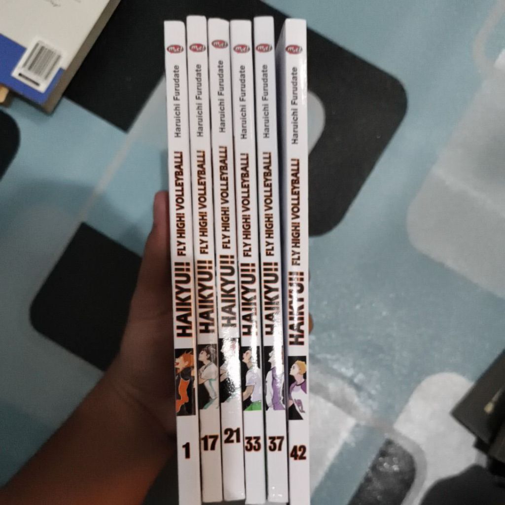 Komik preloved Haikyuu cetakan lama Cabutan Vol. 1, 17, 21, 33, 37, 42, 45