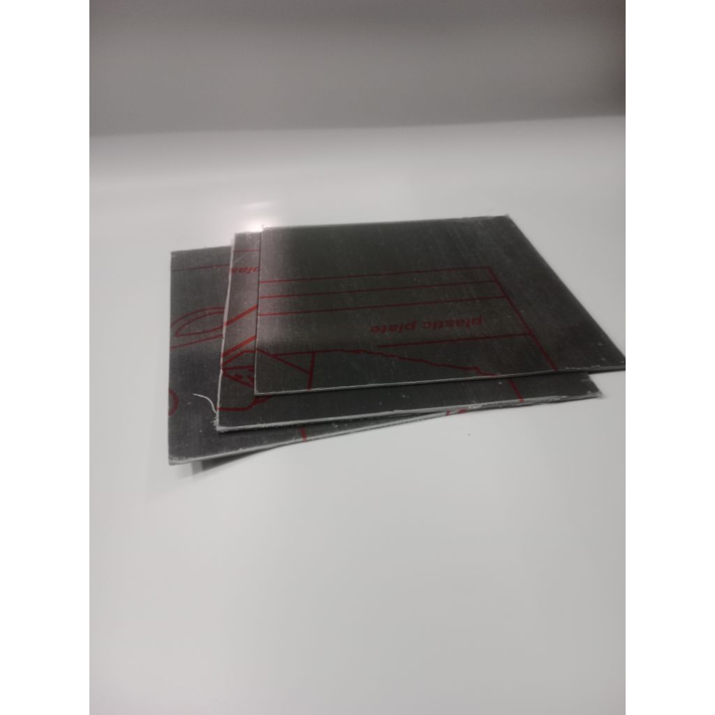 plat pvc abu 2mm 25cm x 25cm