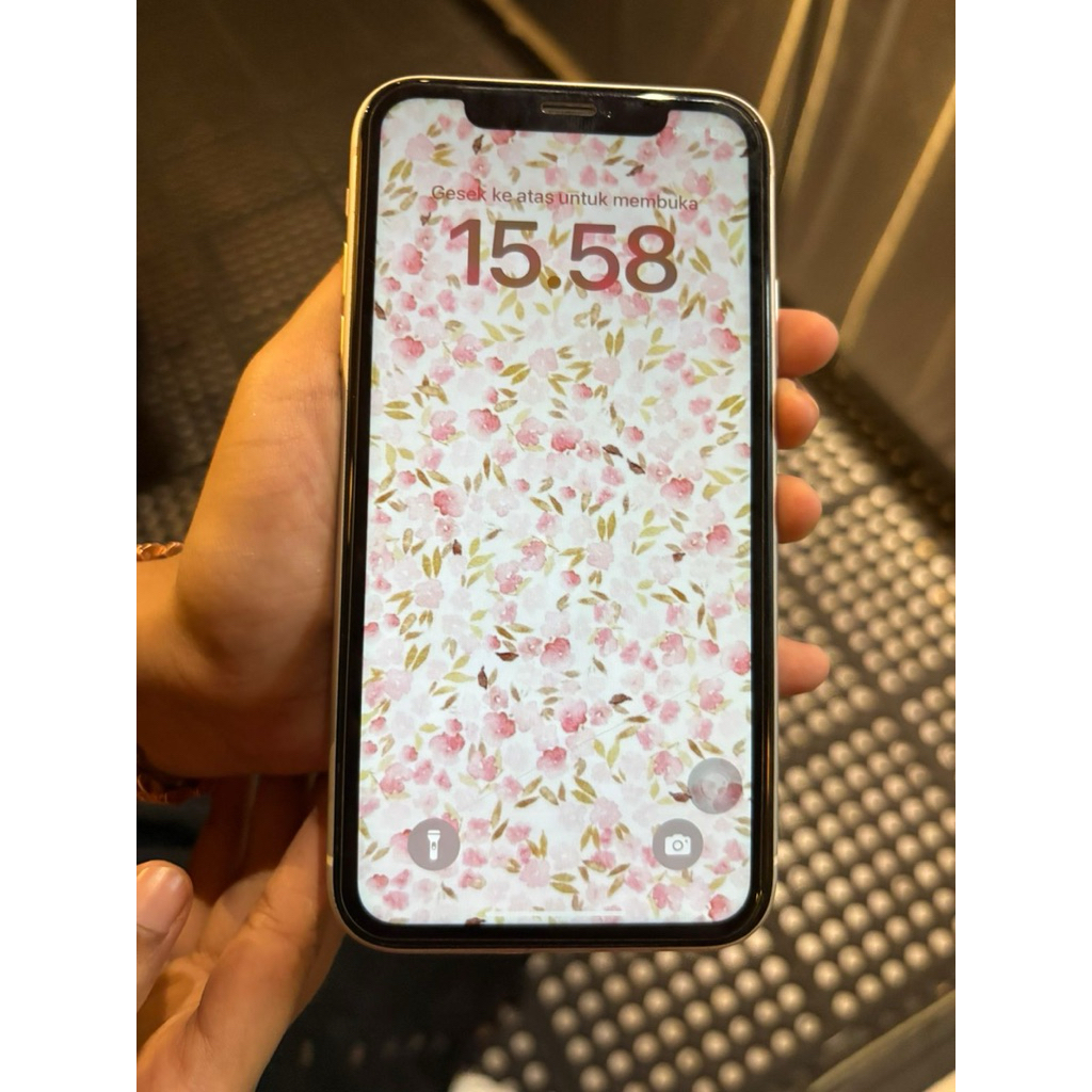 iPhone XR 128GB Ibox/ Resmi White - Original, 100% Mulus, Fullset