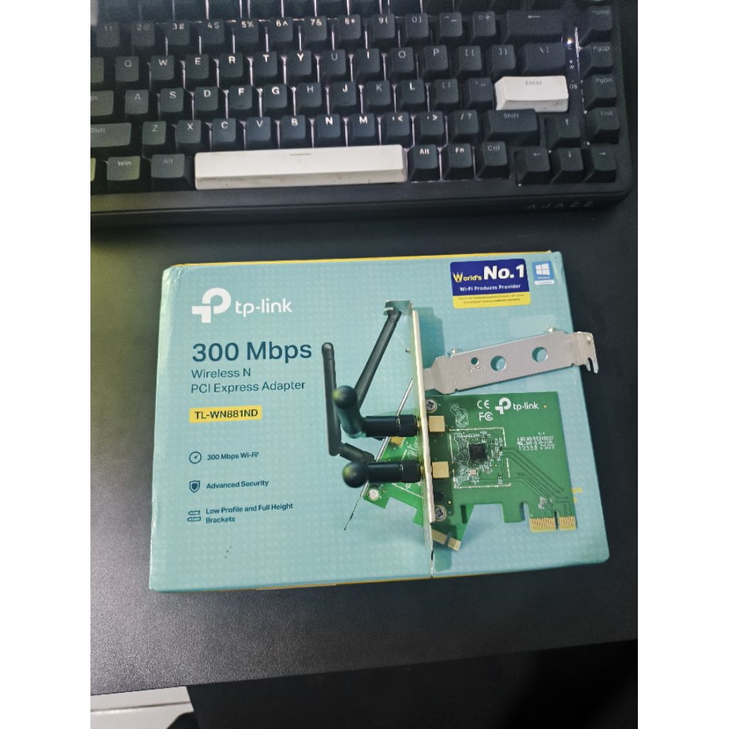 TpLink Wifi Adapter PCIe 300 mbps
