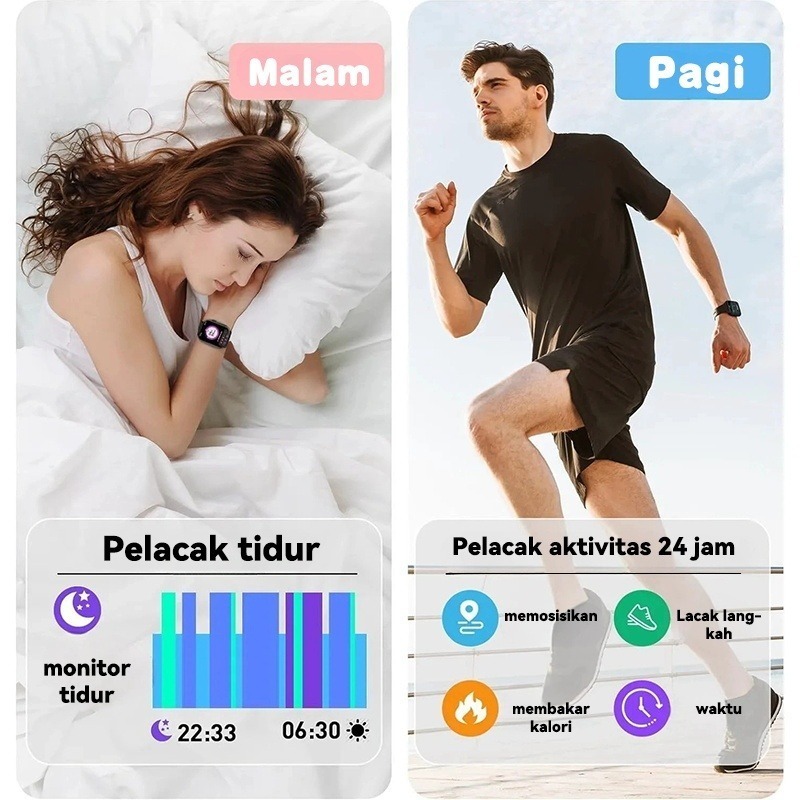 TERBARU [COD] SAMSUNG JAM TANGAN SMARTWATCH WATCH 11 &10JAM PINTAR OLAHRAGA BLUETOOTH SMARTWATCH