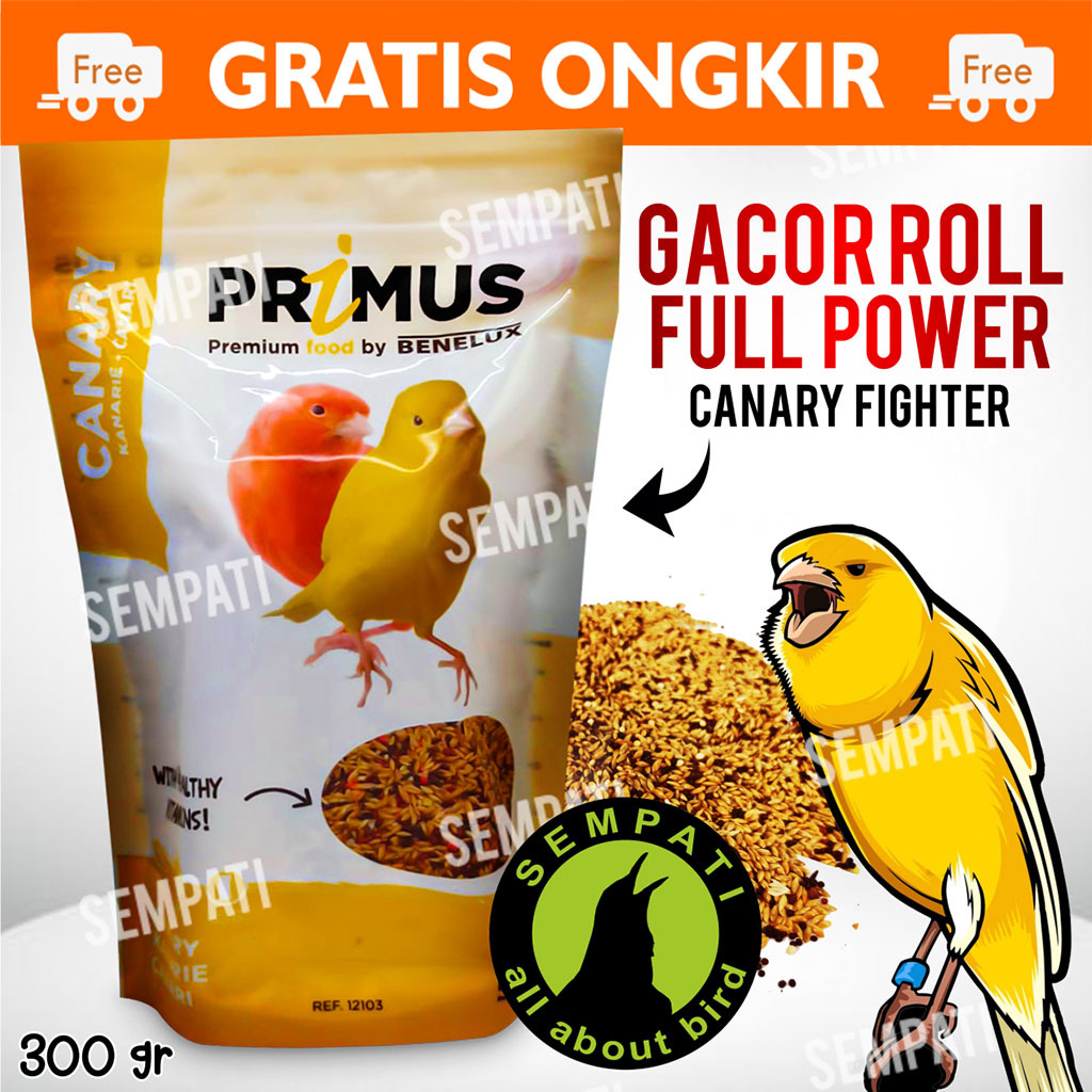 SEMPATI PRIMUS CANARY BENELUX PAKAN BURUNG KENARI