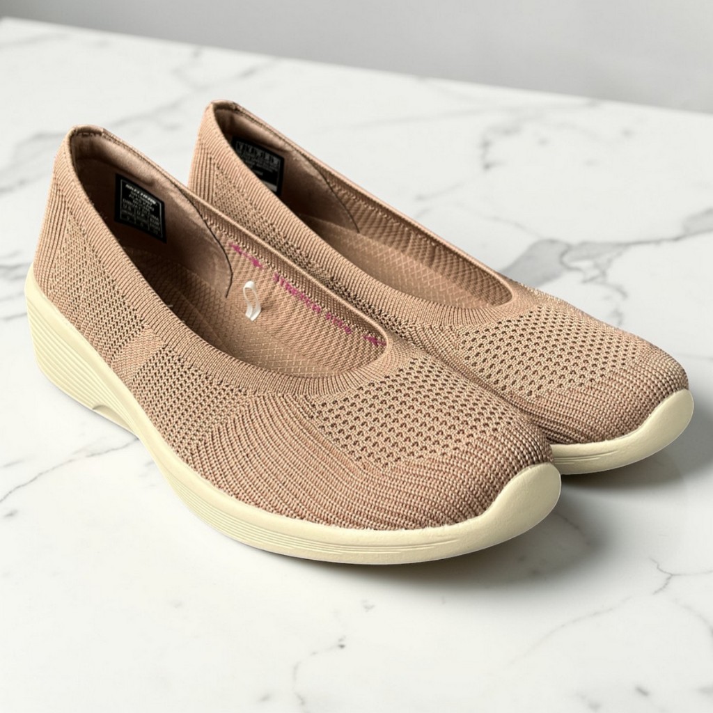 Sepatu Wanita Skechers Flat Slip On Ins Sneaker Casual ORIGINAL Ringan