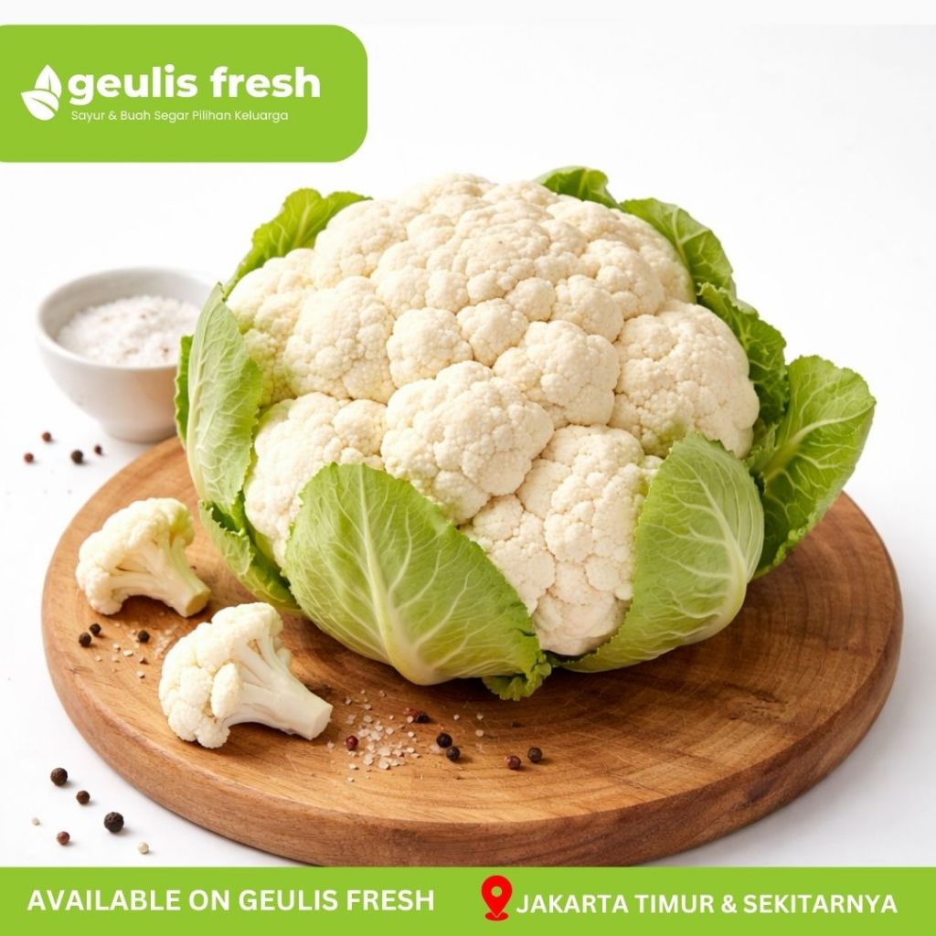 Kembang Kol 1Kg Kembang Kol | Sayur Segar Jakarta Timur Geulis Fresh