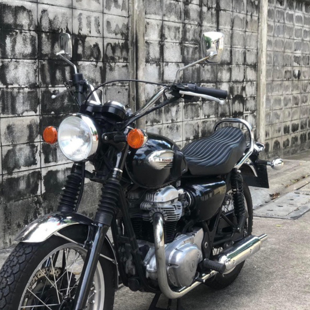 Stang W650 W175 BSA Royalenfield British Triumph Scrambler Anika Pendek