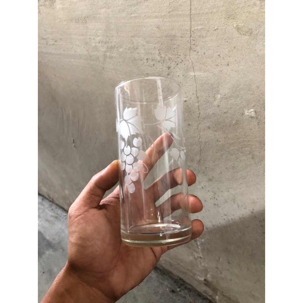 Gelas jadul es kristal