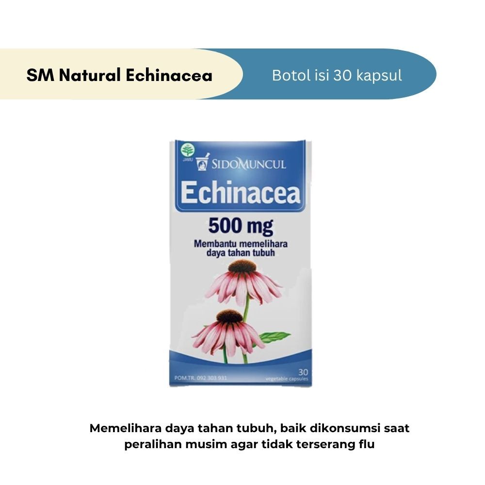 Sidomuncul Natural Echinacea - 30 Kapsul