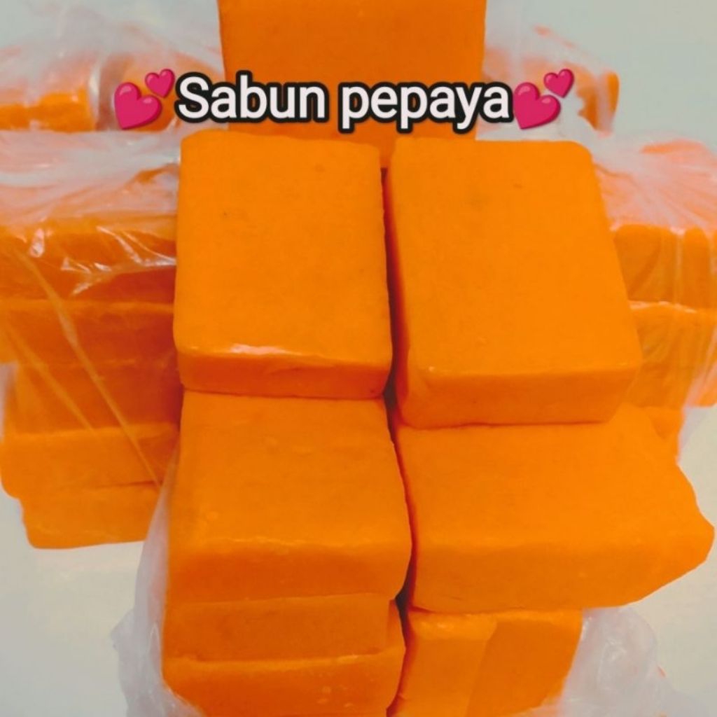 4 btg SABUN PEPAYA rijekan (500gr)