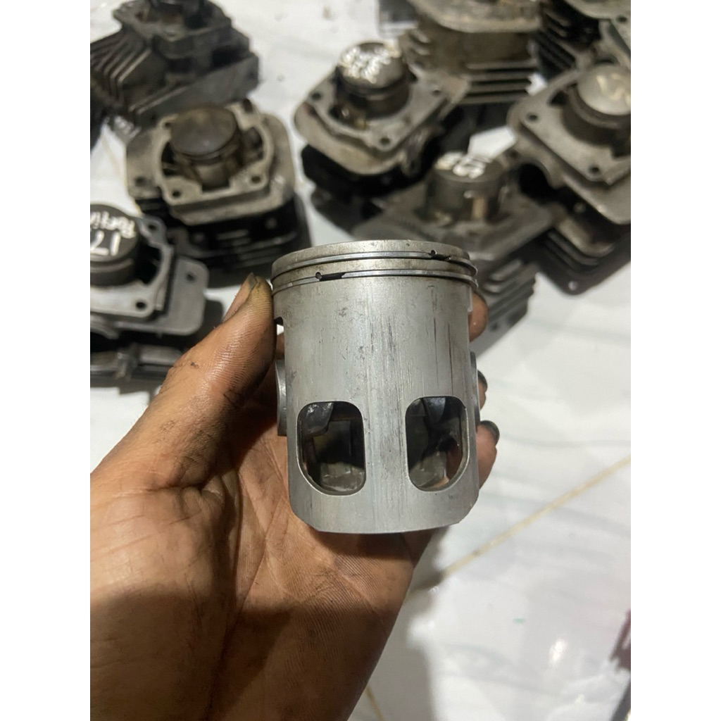 blok piston fizr os 25 rxs porting